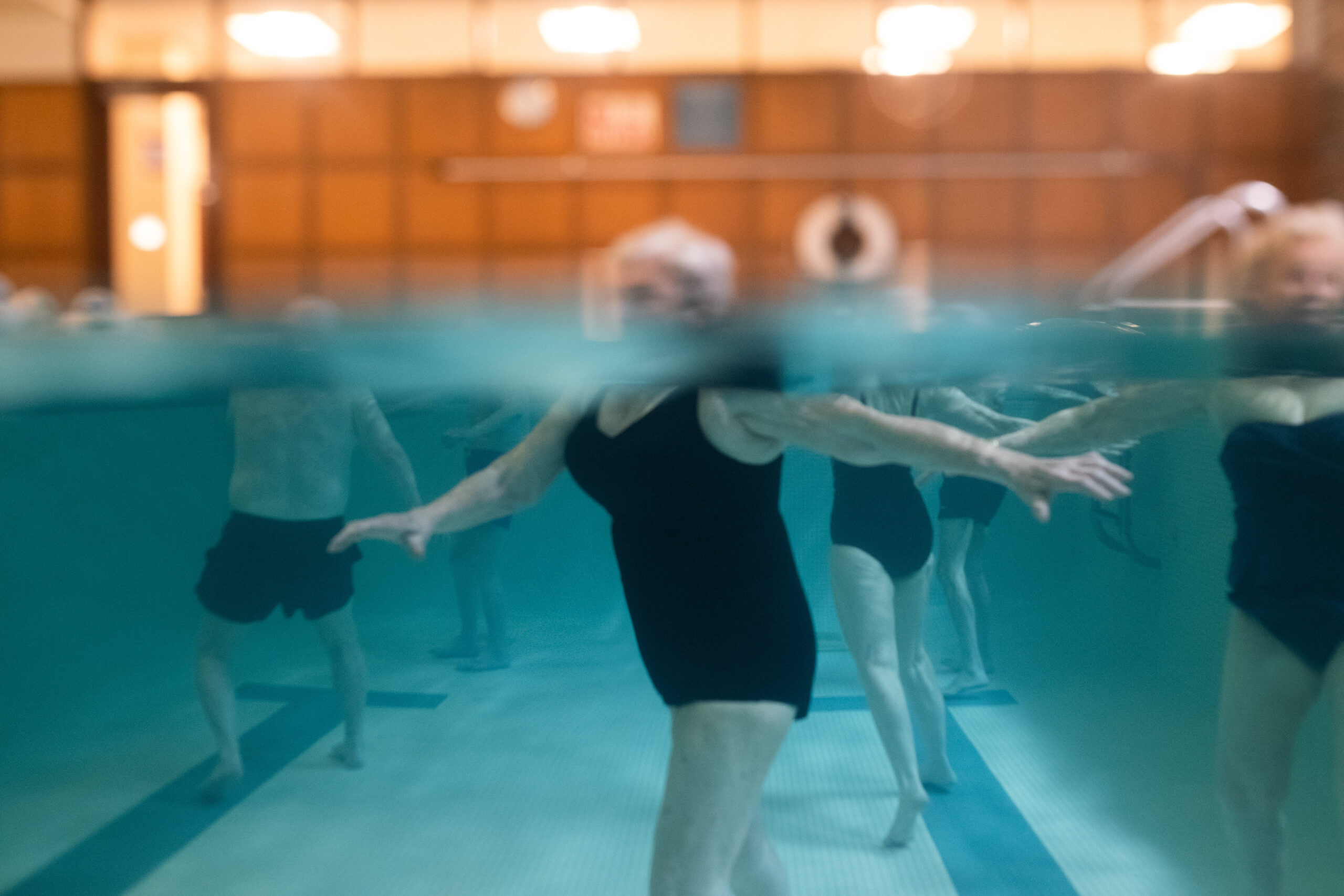 Water exercise class at Edgehill