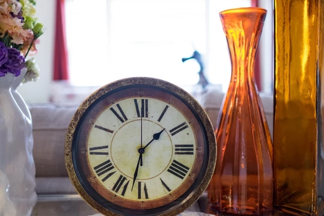 Clock and jars