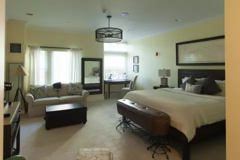 Senior living apartment