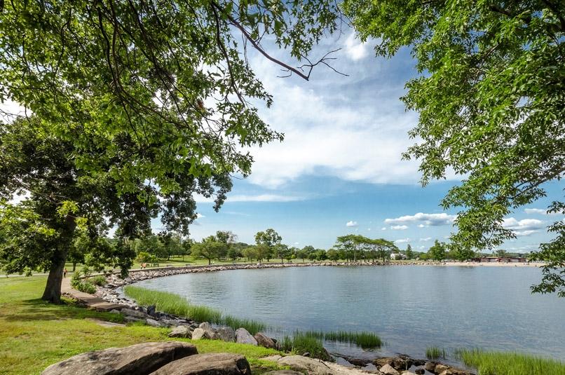 Coastal area in Connecticut