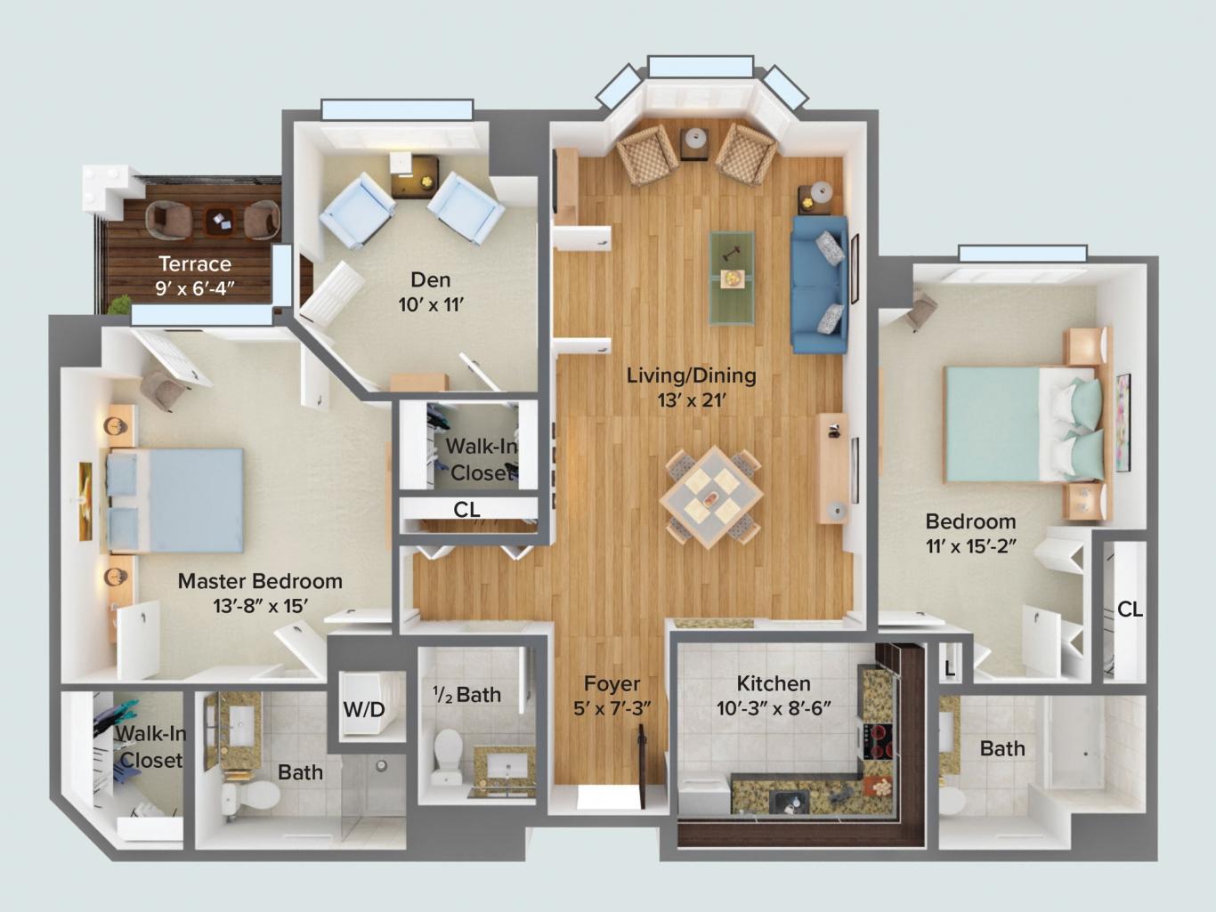 Elm floor plan