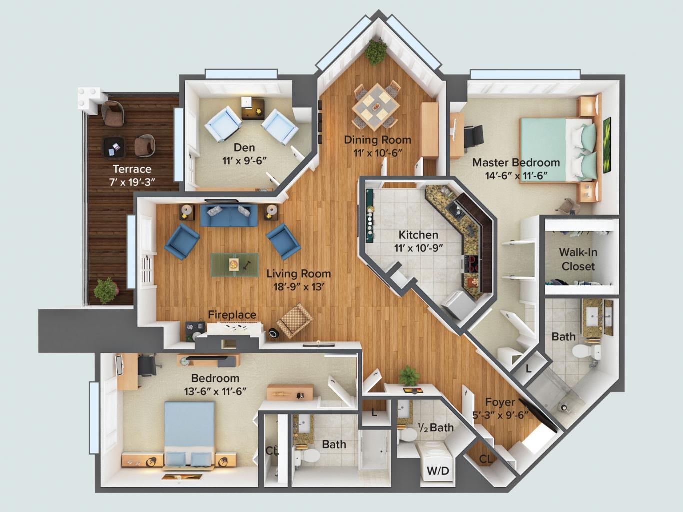 Copper Beech floor plan