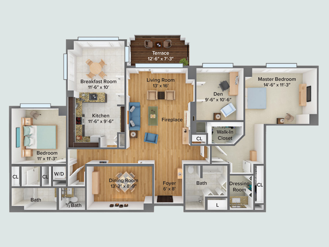 Mulberry floorplan