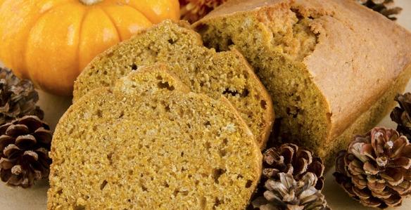 Pumpkin pie bread