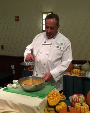 Anthony Napolitano preparing dish