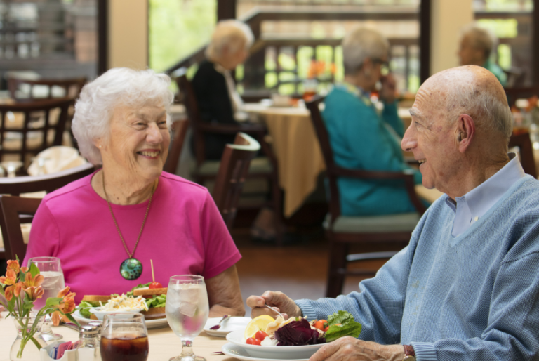 Residents dining