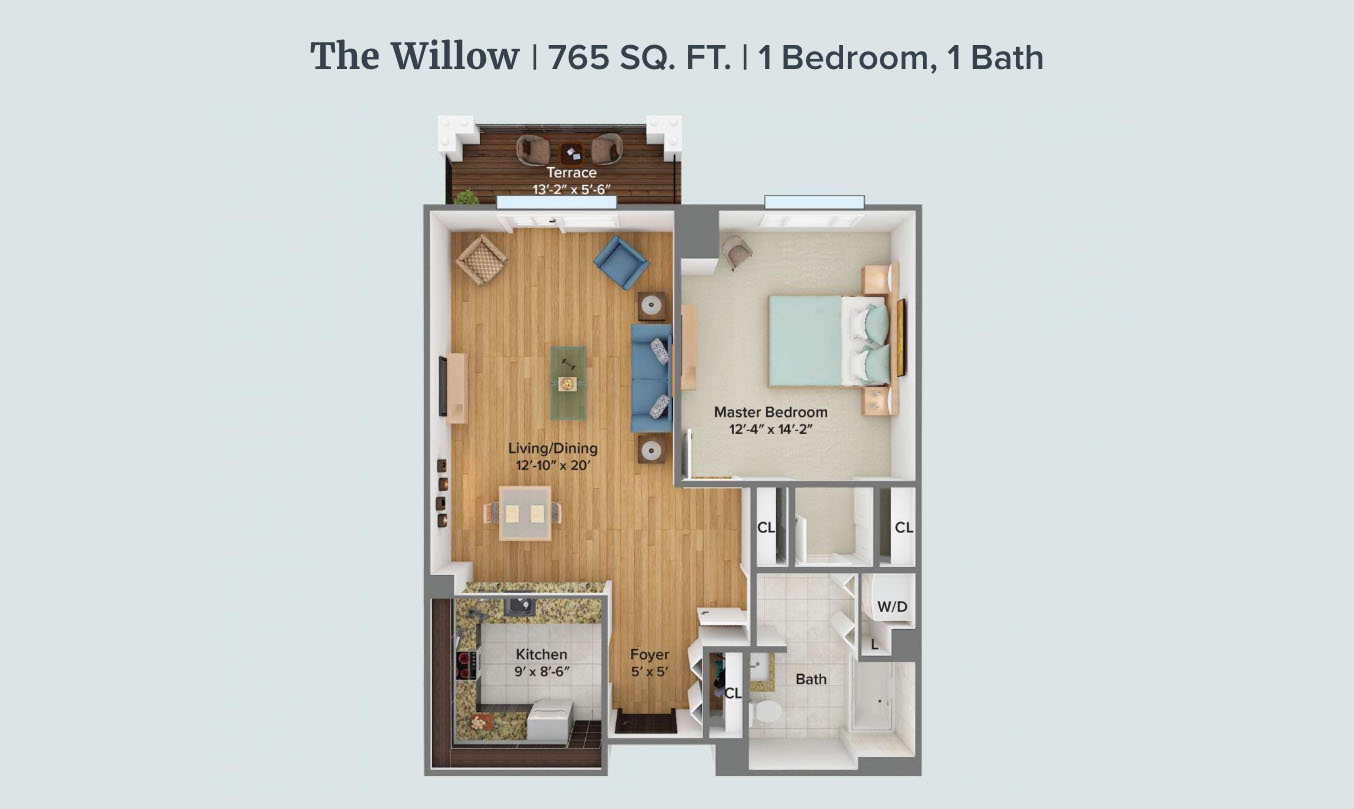 Willow floor plan