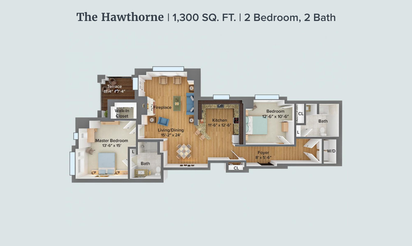 Hawthorne floor plan