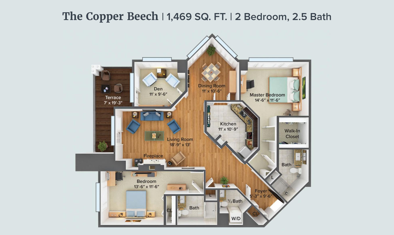 Copper Beech floor plan