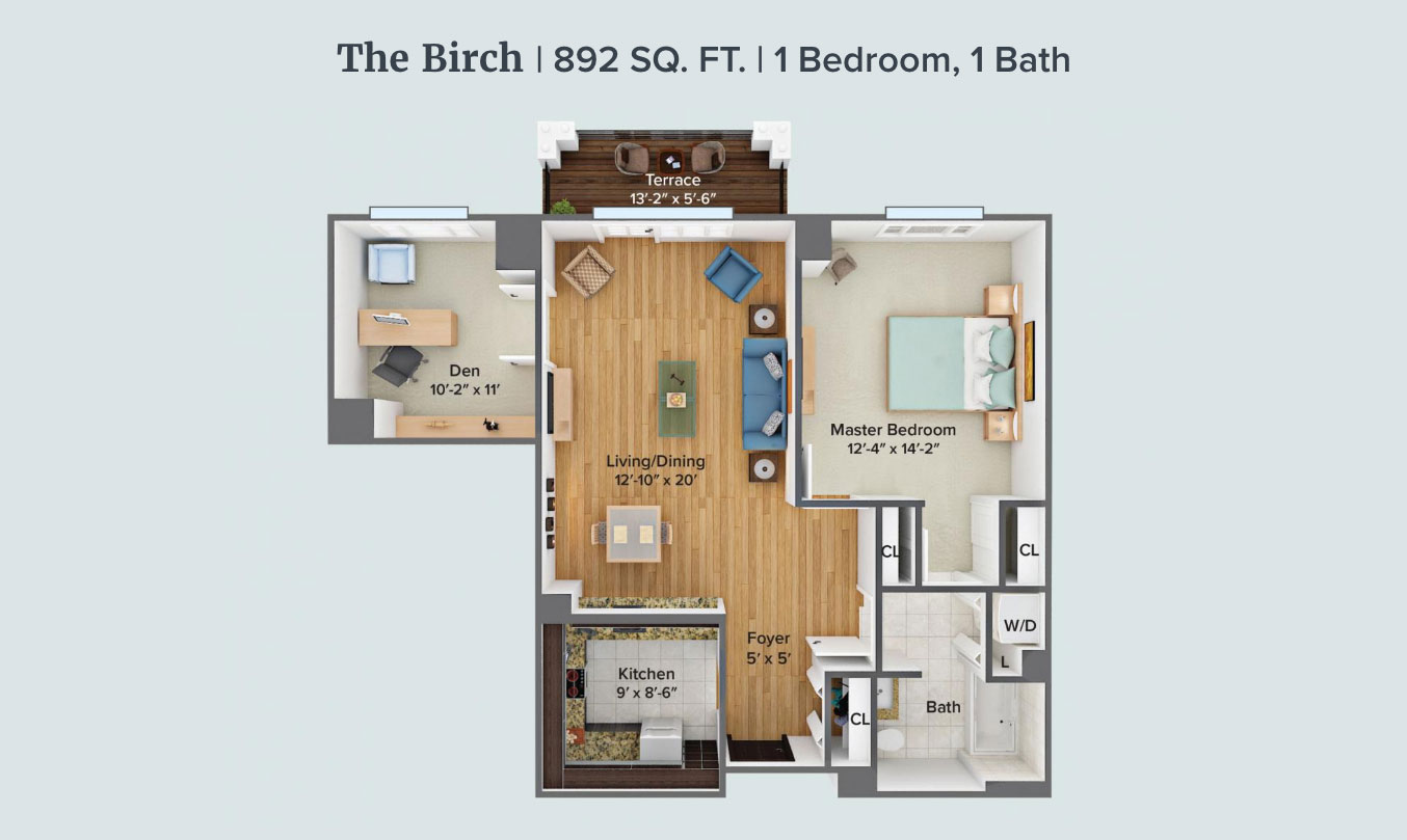 Birch floor plan