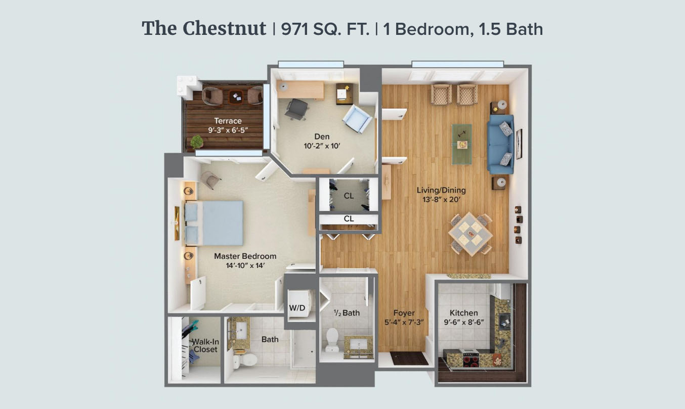 Chestnut floor plan