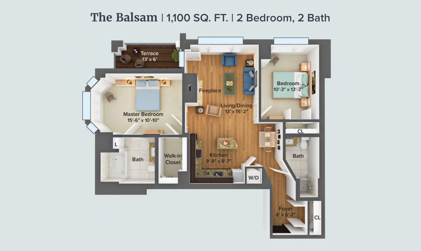 Balsam floor plan