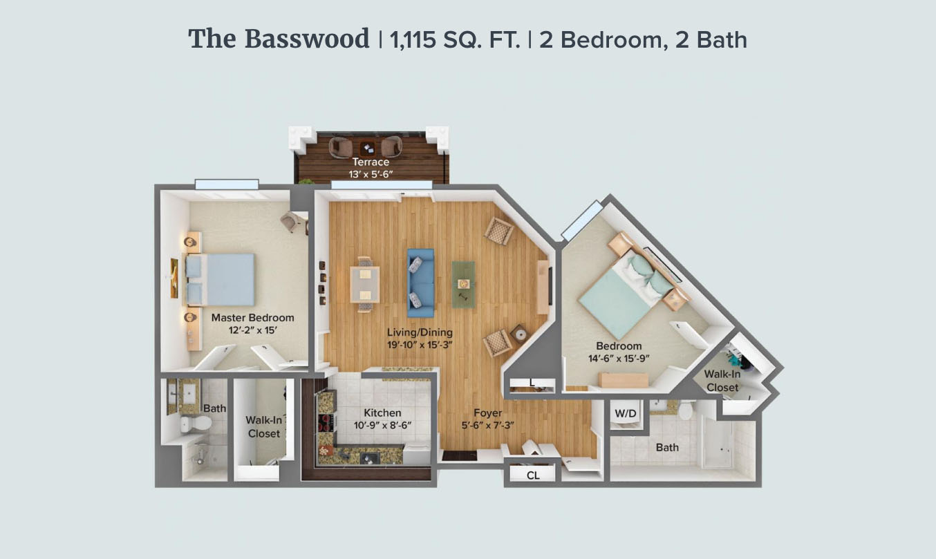 Basswood floor plan