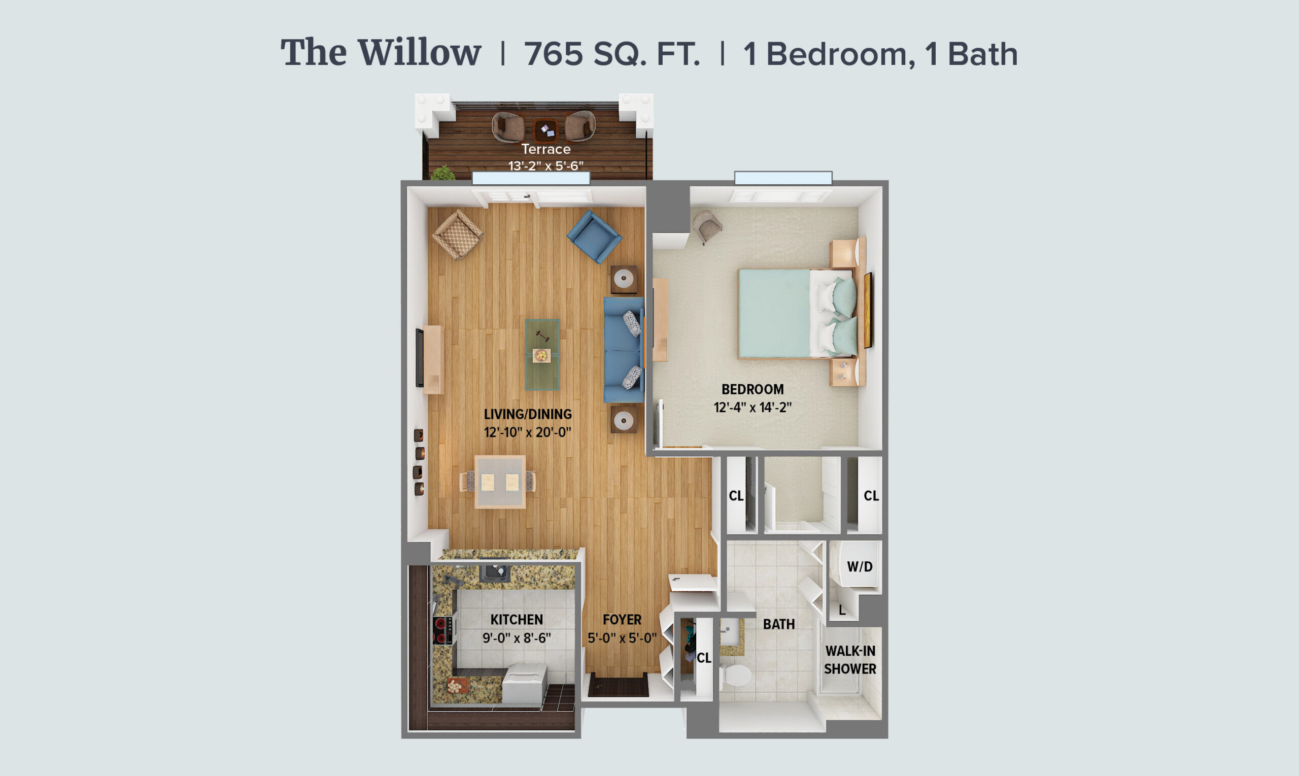 The Willow floor plan