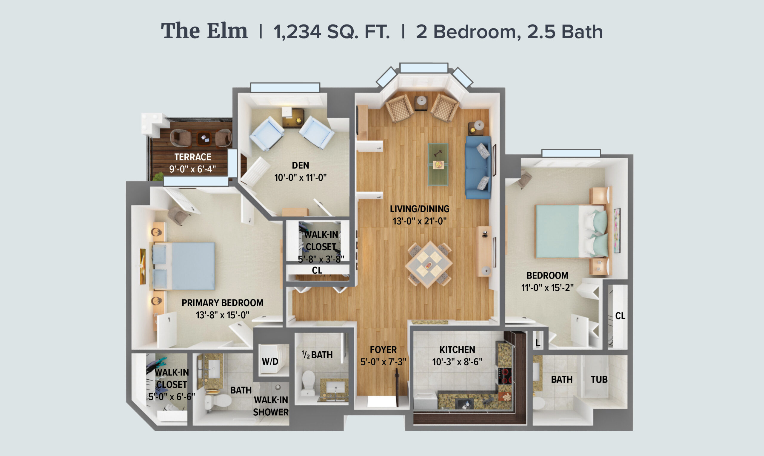 The Elm floor plan