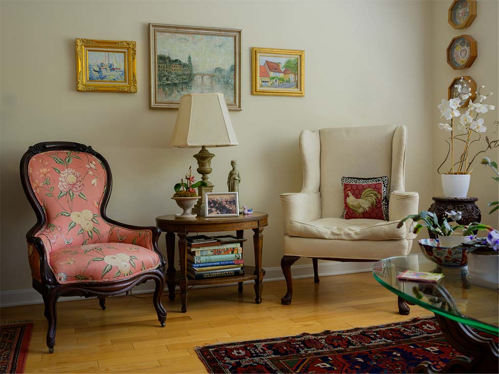 Apartment living room interior